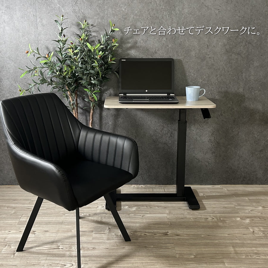 テーブル 昇降テーブル サイドテーブル ベッドテーブル ソファーテーブル ガス圧昇降 昇降式 ガス圧 作業台 キャスター付き おしゃれ パソコンデスク ローテーブル ハイテーブル