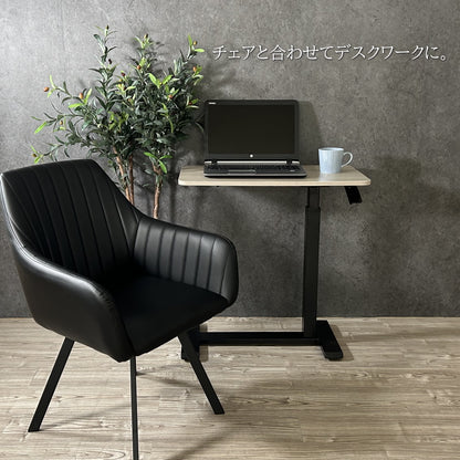 テーブル 昇降テーブル サイドテーブル ベッドテーブル ソファーテーブル ガス圧昇降 昇降式 ガス圧 作業台 キャスター付き おしゃれ パソコンデスク ローテーブル ハイテーブル