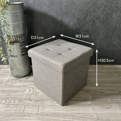 スツール 収納ボックス チェアー オットマン 座れる 収納BOX チェア 椅子 腰掛け 足置き 収納 耐荷重80kg 折りたたみ 軽量1.5kg おしゃれ 安い 激安 布製