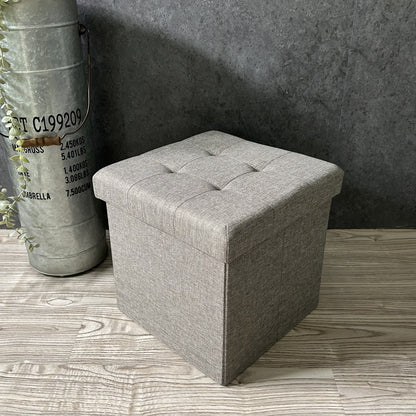 スツール 収納ボックス チェアー オットマン 座れる 収納BOX チェア 椅子 腰掛け 足置き 収納 耐荷重80kg 折りたたみ 軽量1.5kg おしゃれ 安い 激安 布製